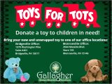 Toys for tots Email Template Gallagher is Official Collection Site for toys for tots