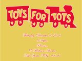 Toys for tots Email Template Livents Save the Date toys for tots Benefit