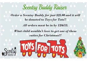 Toys for tots Email Template Scentsy Buddy Drive Email Me to Donate A Buddy to toys