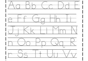 Traceable Alphabet Templates Preschool Printables June 2012
