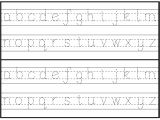 Traceable Alphabet Templates Printable Letter to Trace Activity Shelter