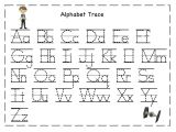 Traceable Alphabet Templates Tracing Letters for Kids Activities Pinterest