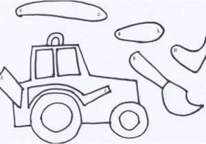 Tractor Template to Print Make A Movable Tractor Free Printable Wildflower
