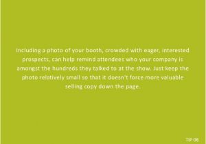 Trade Show Follow Up Email Template 10 Tips for A Successful Trade Show Follow Up Campaign