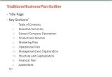 Traditional Business Plan Template Business Plans Elevator Pitches Ppt Download