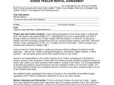 Trailer Rental Contract Template Trailer Rental Agreement 6 Free Templates In Pdf Word