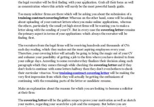 Trainee solicitor Cover Letter Covering Letter Legal Training Contract Sludgeport473