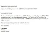 Training Confirmation Email Template 10 Confirmation Email Samples Pdf Word Psd