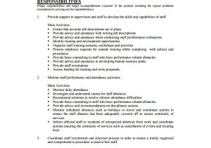 Training Officer Job Description Template 21 Job Description Templates Free Word Pdf Documents