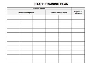 Training Package Template 20 Sample Training Plan Templates to Free Download