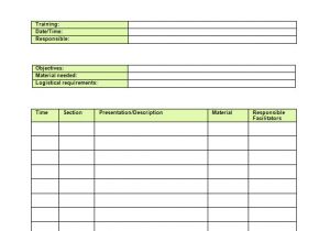 Training Package Template 21 Training Schedule Templates Doc Pdf Free