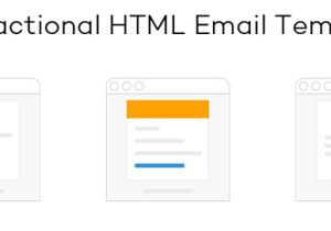 Transactional Email Template Transactional HTML Email Templates Designbeep