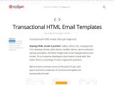 Transactional Emails Templates Useful Freebies for Web Designers Developers From 2014