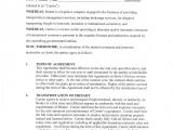 Transportation Contract Template Transportation Agreement Free Download