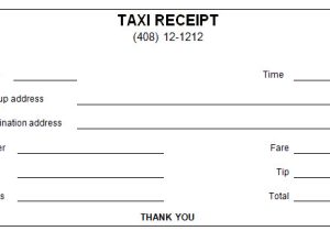 Transportation Receipt Template 50 Free Receipt Templates Cash Sales Donation Taxi