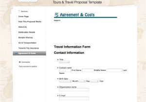 Travel Agency Proposal Template Business Proposal Templates the Proposable Blogthe