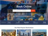 Travel Portal Templates Landing Page Design Template Example for Best Practice