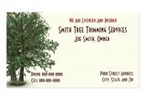 Tree Service Business Cards Templates Tree Service Business Card Business Card Templates