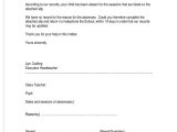 Truancy Letter Template School Letter Templates 8 Free Sample Example format