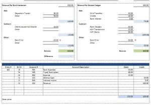 Trust Account Reconciliation Template Free Excel Bank Reconciliation Template Download