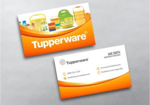 Tupperware Business Cards Template Tupperware Business Card 02
