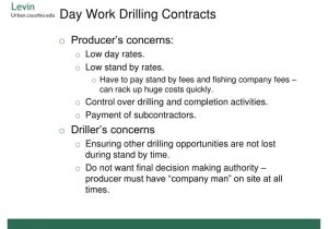 Turnkey Drilling Contract Template Ppt Oil and Gas Service Contracts Powerpoint