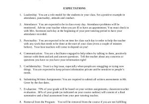 Tutoring Contract Template 10 Tutoring Contract Examples Pdf Doc Examples