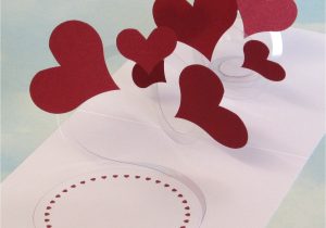 Twisting Hearts Pop Up Card Template Heart Pop Up Card Template Free Gallery Professional