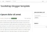 Twitter Bootstrap Email Template Bootstrap Blogger Templates