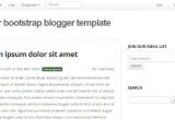 Twitter Bootstrap Email Templates Bootstrap Blogger Templates