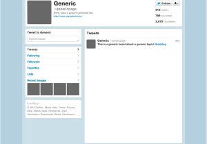 Twitter Timeline Template Blank Twitter Template for Students White Gold