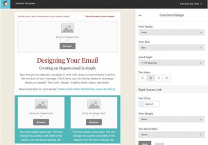Two Column Email Template Tutorial for Creating A Custom Email Template In Mailchimp