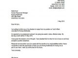 Two Week Notice Email Template Email Resignation Letter Template 9 Free Word Excel