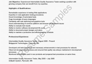 Two Years Experience Resume Sample software Testing Resume Samples 2 Years Experience