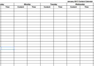 Type On Calendar Template Calendar Template You Can Type In 2017 Calendar Model 7