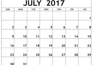 Type On Calendar Template July 2018 Calendar Printable Template Business Plan Template