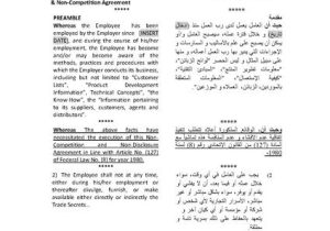 Uae Employment Contract Template File Employee Non Disclosure Agreements Uae Pdf