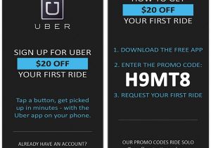 Uber Business Card Template Download Uber Referral Cards Taxi Driver Voucher with Code