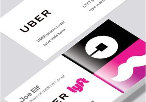 Uber Driver Business Card Template Uber and Lyft Drivers Savvy Up by Maximizing Business
