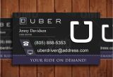 Uber Driver Business Card Template Uber Business Card Driver Branding Ebay