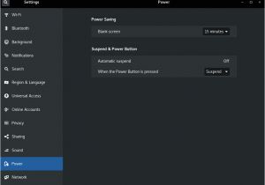 Ubuntu Resume Blank Screen How to Make Gnome Blank Screen Auto Suspend to Lightdm