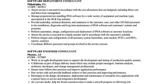 Uft Sample Resume Consultant software Resume Samples Velvet Jobs