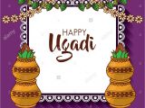 Ugadi Greeting Card In Telugu Hindu New Year Stock Photos Hindu New Year Stock Images