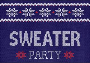 Ugly Sweater Party Flyer Template New and Trending Graphics Mock Ups Templates