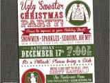 Ugly Sweater Party Flyer Template Ugly Christmas Sweater Party Flyer Invitation Templates