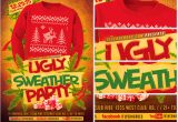 Ugly Sweater Party Flyer Template Ugly Sweater Flyer Template 2 Flyerheroes