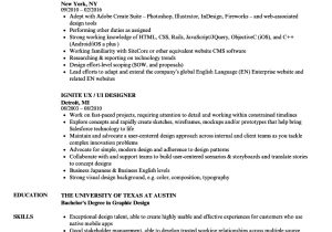 Ui Designer Resume Sample Ux Ui Designer Resume Samples Velvet Jobs