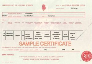 Uk Death Certificate Template Uk Birth Marriage and Death Certificates