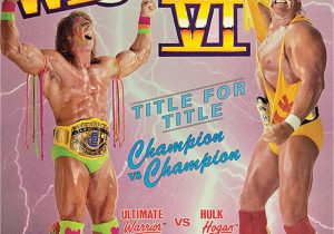 Ultimate Warrior Happy Birthday Card Wwe 40 Removable Posters Ultimate Poster Collection