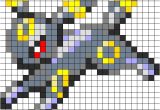 Umbreon Pixel Art Template Minecraft Template Pokemon Umbreon Minecraft Pixel Art